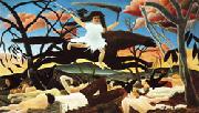 Henri Rousseau War(Cavalcade of Discord) oil painting on canvas